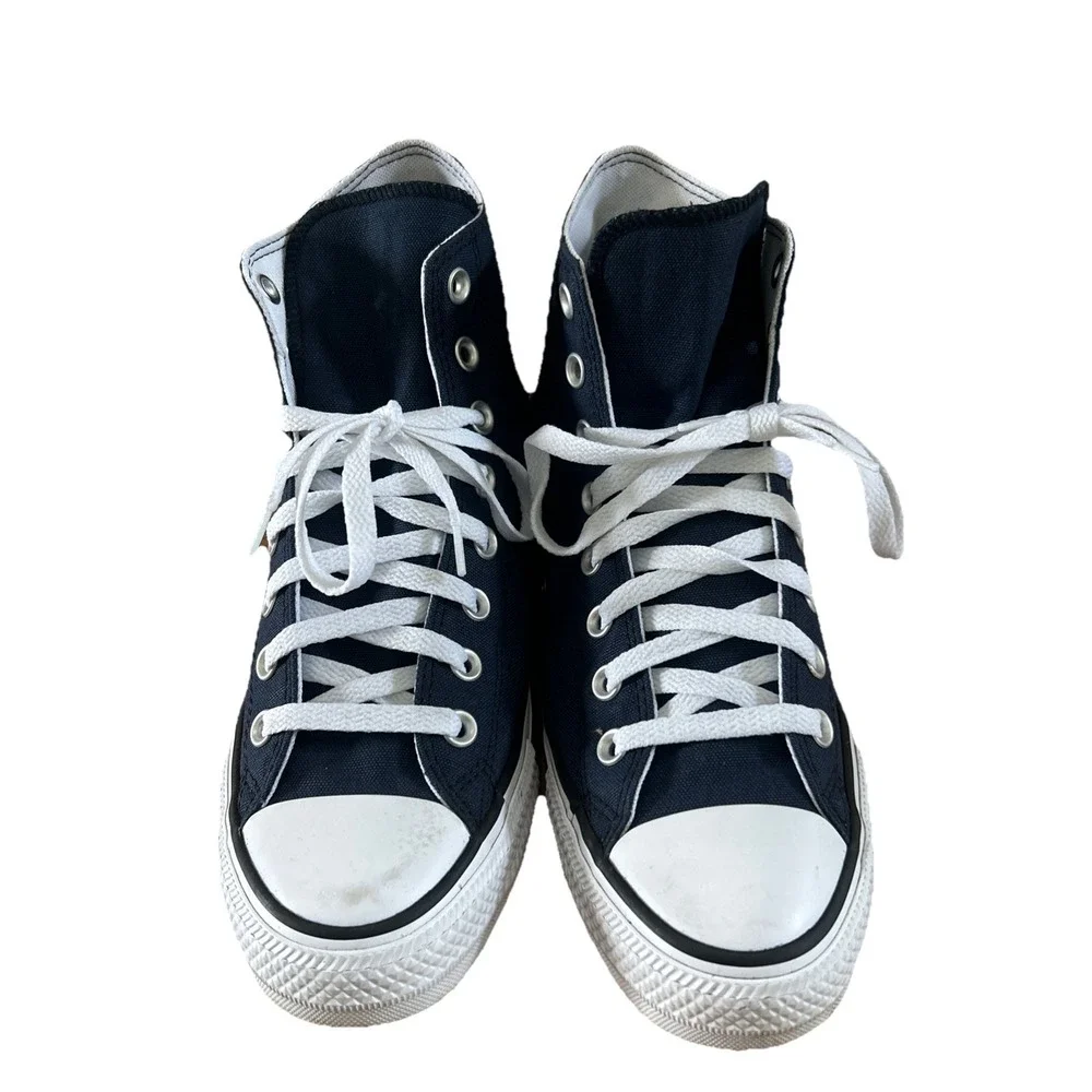 Converse Chuck Taylor High Blue Wedding Canvas Men's Sneaker Custom 171212C US 8 - Picture 1 of 9